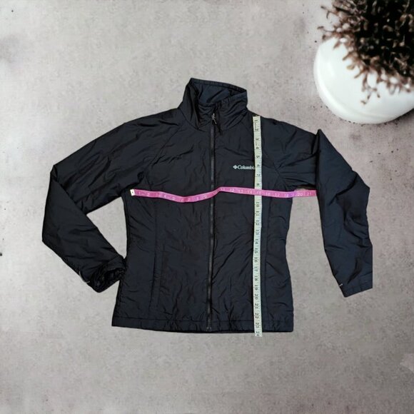 Columbia Omni-Heat Whirlibird Interchangable Black Puffer Jacket Liner SZ Small - Picture 8 of 15